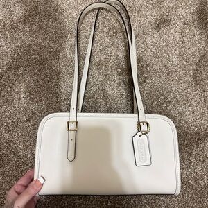 Coach Cream Shoulder Bag